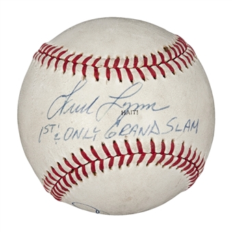 1983 All-Star Game Baseball Signed By Fred Lynn and Rod Carew (PSA/DNA & MEARS)
